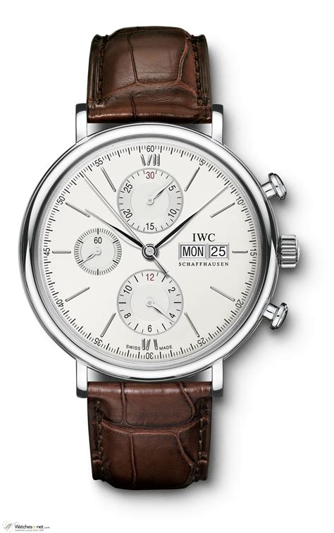 iwc iw391007|IWC Portofino Automatic Chronograph Silver Dial Men's Watch .